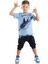 Shark'n Roll Erkek Çocuk T-Shirt Kapri Şort Takım 1