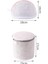 1 Pembe - 1 Gri Stil Çamaşır Makinesi Çamaşır Torbaları Iç Çamaşırı Organizatör Seyahat Taşınabilir Sutyen Saklama Çantası Polyester Örgü Çamaşır Torbası Ev Çamaşır Ürünü (Yurt Dışından) 2