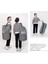 Açık Gri Tarzı 70L 28 "600D Oxford Kumaş Çamaşır Sepeti Su Geçirmez Katlanabilir Sepet Asılı Ev Çanta Depolama Organizatör Omuz Askısı Tasarım (Yurt Dışından) 4