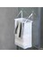 40X24X14CM Duvara Monte Sadelik Çamaşır Sepeti Kirli Giysiler Banyo Balkonu Için Saklama Çantası Asma (Yurt Dışından) 1