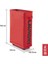 WD3-053 42L Stili Home Rolling Slim Katlanabilir Çamaşır Sepeti Organizatör Kirli Giysi Sepetleri Evrensel Tekerlekli 2 Bölme (Yurt Dışından) 1