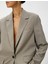 Oversize Blazer Ceket Tek Düğmeli 5