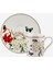 Butterfly Walley Beyaz Porselen Kahve Fincan Seti 90 ml 4
