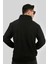 Siyah Kapitone Detaylı Regular Fit Sweatshirt 3