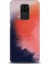 Xiaomi Redmi Note 9 Kılıf Hd Baskılı Kılıf - Sisli Turuncu 1