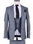7010 Clishe Slim Fit 6 Drop Yelekli Takım Elbise/açık Lacivert/48 2