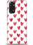 Xiaomi Redmi Note 12 4g Kılıf Hd Baskılı Kılıf - Kırmızı Minik Kalpler 1