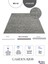 Garden 8206 Antrasit Yıkanabilir Kesme Yolluk Koridor Halısı Kaymaz Çocuk Odası Halı Kilim 2