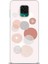 Xiaomi Redmi Note 9s Kılıf Hd Baskılı Kılıf - Pembe Daireler 1