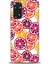 Xiaomi Redmi Note 12 4g Kılıf Hd Baskılı Kılıf - Bordo Limon Dilimleri 1