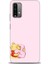 Xiaomi Redmi Note 9 4g Kılıf Hd Baskılı Kılıf - Winnie The Pooh Kalpli 1