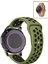 Samsung Galaxy Watch 3 41MM Akıllı Saat Uyumlu Kordon Yumuşak Dokulu Delikli Desenli Silikon Kayış 1