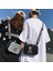 Trendy Marka Crossbody Çanta Erkek Trendy Küçük Çanta Yaz Niş - Beyaz (Yurt Dışından) 4