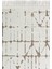 Garden 8204 Beyaz Yıkanabilir Kesme Yolluk Koridor Halısı Kaymaz Çocuk Odası Halı Kilim 5