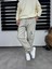 Baggy Kargo Pantolon Gri 3