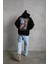 Monalisa Baskılı Sweatshirt Siyah 3