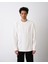 Desenli Basic Sweat Beyaz 2