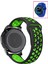 Samsung Gear Sport Akıllı Saat Uyumlu Kordon Yumuşak Dokulu Delikli Desenli Silikon Kayış 1