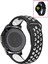 Samsung Galaxy Watch Active 2 40MM/44MM Akıllı Saat Uyumlu Kordon Yumuşak Dokulu Delikli Desenli Silikon Kayış 1