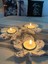Mum Üçlü Yaprak Mumluk,Dekoratif Mumluk,Tealight Mumluk,Hediyelik Eşya 2