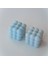 Dekoratif 2'li Mavi Renkli Kokulu Bubble Set 4