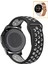 Huawei Watch Gt3 42MM Akıllı Saat Uyumlu Kordon Yumuşak Dokulu Delikli Desenli Silikon Kayış 1