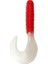 Yumuşak Yem 6 cm 2 g R:114 Kırmızı-Beyaz 1/10 2
