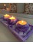 El Yapımı 3'lü Set,Mumluk,Dekoratif Mumluk,Tealight Mumluk,Hediyelik Eşya 2