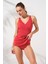 Mara Kruvaze Formlu Tankini Takım Kırmızı 231501 3