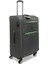 Gri Kabin (Küçük) Orta ve Büyük Boy Üçlü Carry-On Lüks Kumaş Valiz Seti ES0055 2