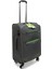 Gri Kabin (Küçük) Orta ve Büyük Boy Üçlü Carry-On Lüks Kumaş Valiz Seti ES0055 3
