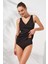 Mara Kruvaze Formlu Tankini Takım Siyah 231501 3