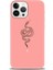 iPhone 16 Pro Max Kılıf Hd Baskılı - Pembe Yılan 1