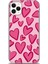 iPhone 11 Pro Kılıf Hd Baskılı - Pembe Kalp 1
