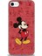 Apple iPhone Se 2020 Kılıf Hd Baskılı - Kırmızı Mickey 1