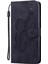 - 9117 Samsung Galaxy S8 Plus Kabartmalı Kelebek Çiçek Deri Folyo Cüzdan Bilek Kayışı Kart Yuvaları Tutucu Çevirmeli Telefon Kılıfı (Yurt Dışından) 1