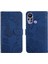 - 9117 Bilek Kayışı Çiçekler ile Infinix Sıcak 11S Pu Deri Flip Kapak Için Kılıf (Yurt Dışından) 1