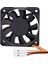 Powermaster 60X60X15MM 24 Volt Dc 0.08 Amper 3 Kablolu Soğutucu Fan 1