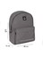 Benetton Gri Renk Okul Sırt Çantası 70682 5