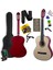 CG-34NT-PAK Kaliteli 34 İnç 1/2 Juniur Çocuk Gitarı Seti 4-8 Yaş Arası + Tuner Çanta Capo Askı Nota Sticker Pena Metod 1