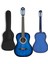 CG-34BL Kaliteli 34 İnç 1/2 Juniur Çocuk Gitarı 4-8 Yaş Arası + Çanta Capo Nota Sticker Askı Pena Metod 2