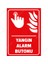5 Adet Yangın Alarm Butonu Levha 2