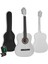 CG-36WH-PAK Kaliteli 36 İnç 3/4 Juniur Çocuk Gitarı 8-12 Yaş Arası + Tuner Çanta Capo Askı Nota Sticker Pena Metod 2