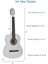CG-36WH-PAK Kaliteli 36 İnç 3/4 Juniur Çocuk Gitarı 8-12 Yaş Arası + Tuner Çanta Capo Askı Nota Sticker Pena Metod 3