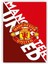 Manchester United Ahşap Poster 20x29 cm 1