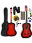 CG-270RD Kırmızı Renk Klasik Gitar 4/4 Yetişkin Boy Sap Ayarlı Full Set 1