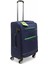 Lacivert Kabin (Küçük) Orta ve Büyük Boy Üçlü Carry-On Lüks Kumaş Valiz Seti ES0055 3