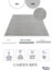 Garden 8205 Gri Yıkanabilir Kesme Yolluk Koridor Halısı Kaymaz Çocuk Odası Halı Kilim 1