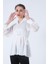 Beyaz Transparan Kol Detaylı Bluz 3972459.15 1