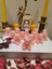 Iv Candles Babyshower 30 Adet Pembe Ayıcık Mum 1